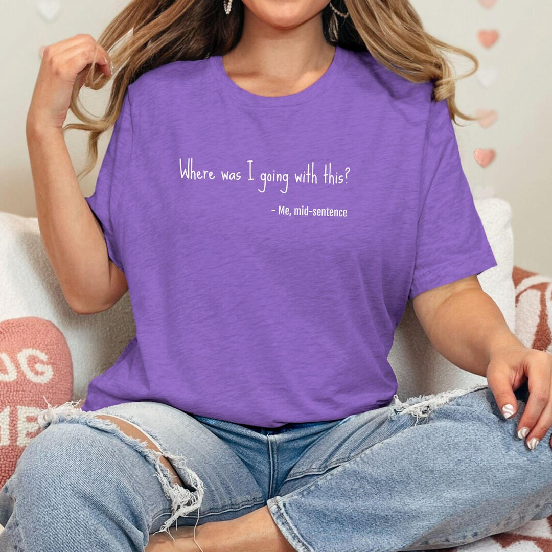 Where Was I Going With This?